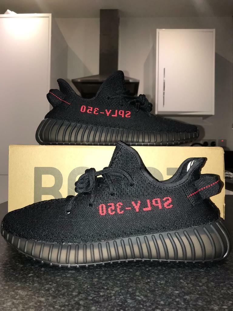 adidas yeezy boost 350 v2 bred bb6372 9k infants kids Scanvo